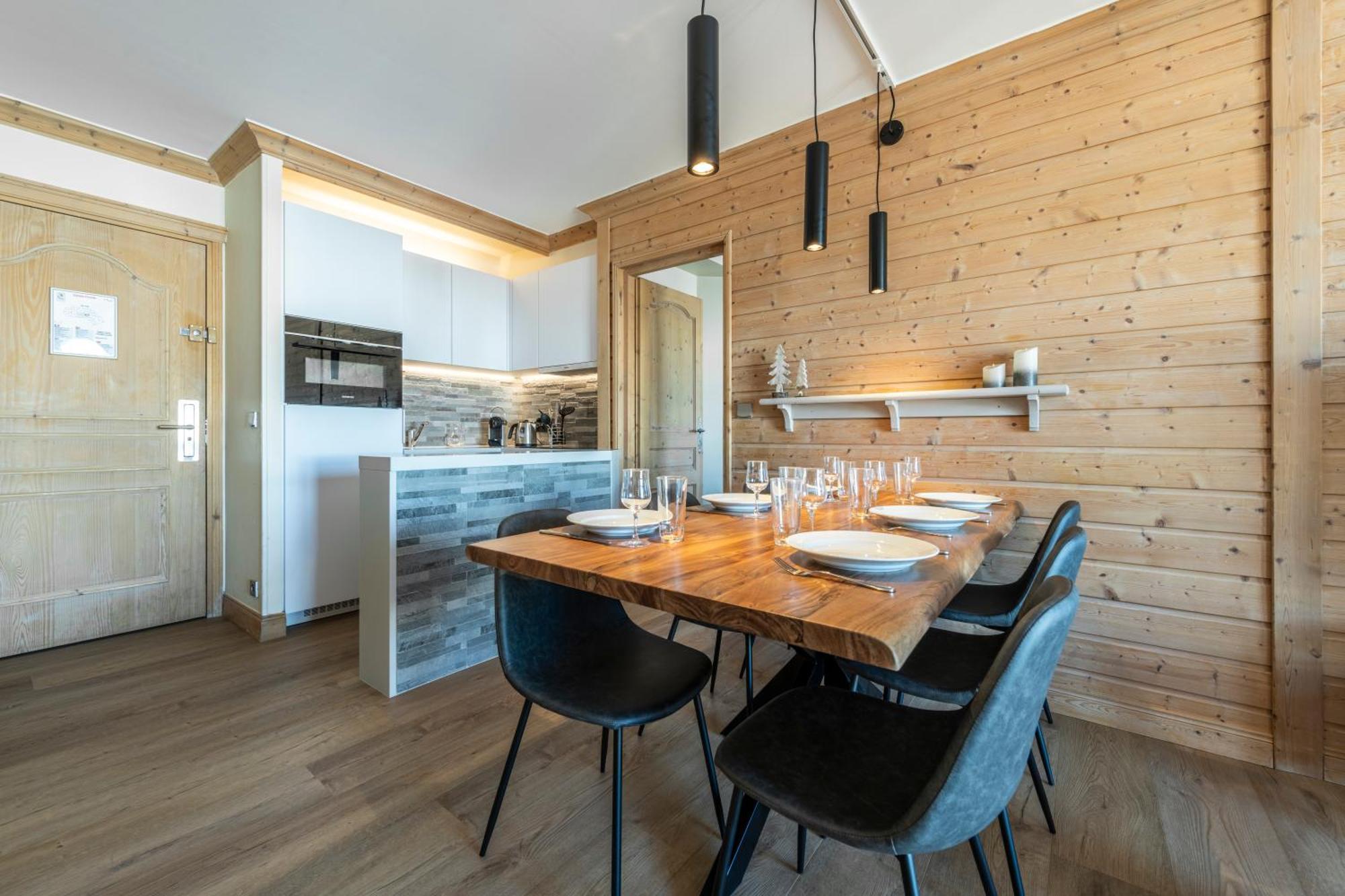 Appt Renove, 6 Personnes Arc 1950 Vue Exceptionnelle Montblanc, Sauna, Hammam, Piscine Int Et Ext Les Arcs  Exterior foto